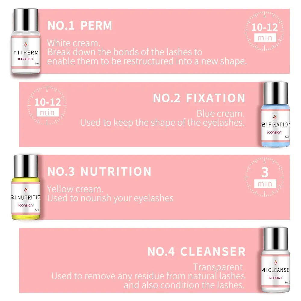 MintLeaf exclusive Lash Lift Kit Lifiting Eyelash Enhancer