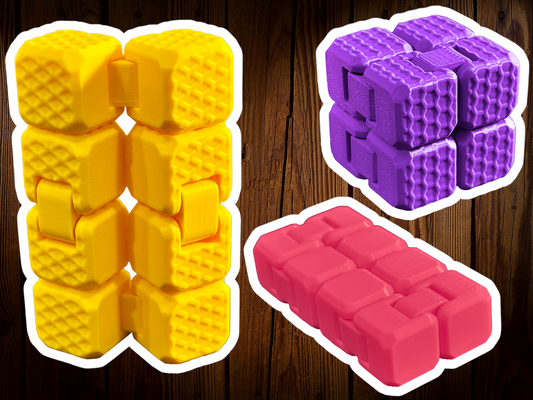 The Angled Infinity Fidget Cube