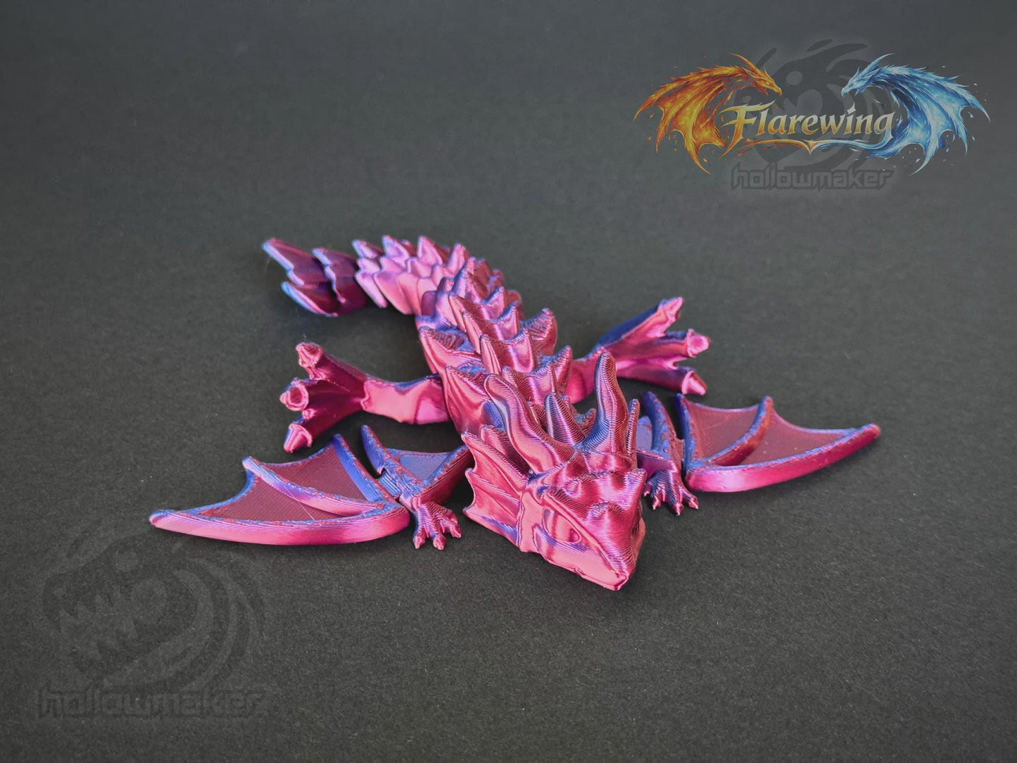 Flarewing - Interactive Flappy Dragon | Animated Wing-Flapping Figurine